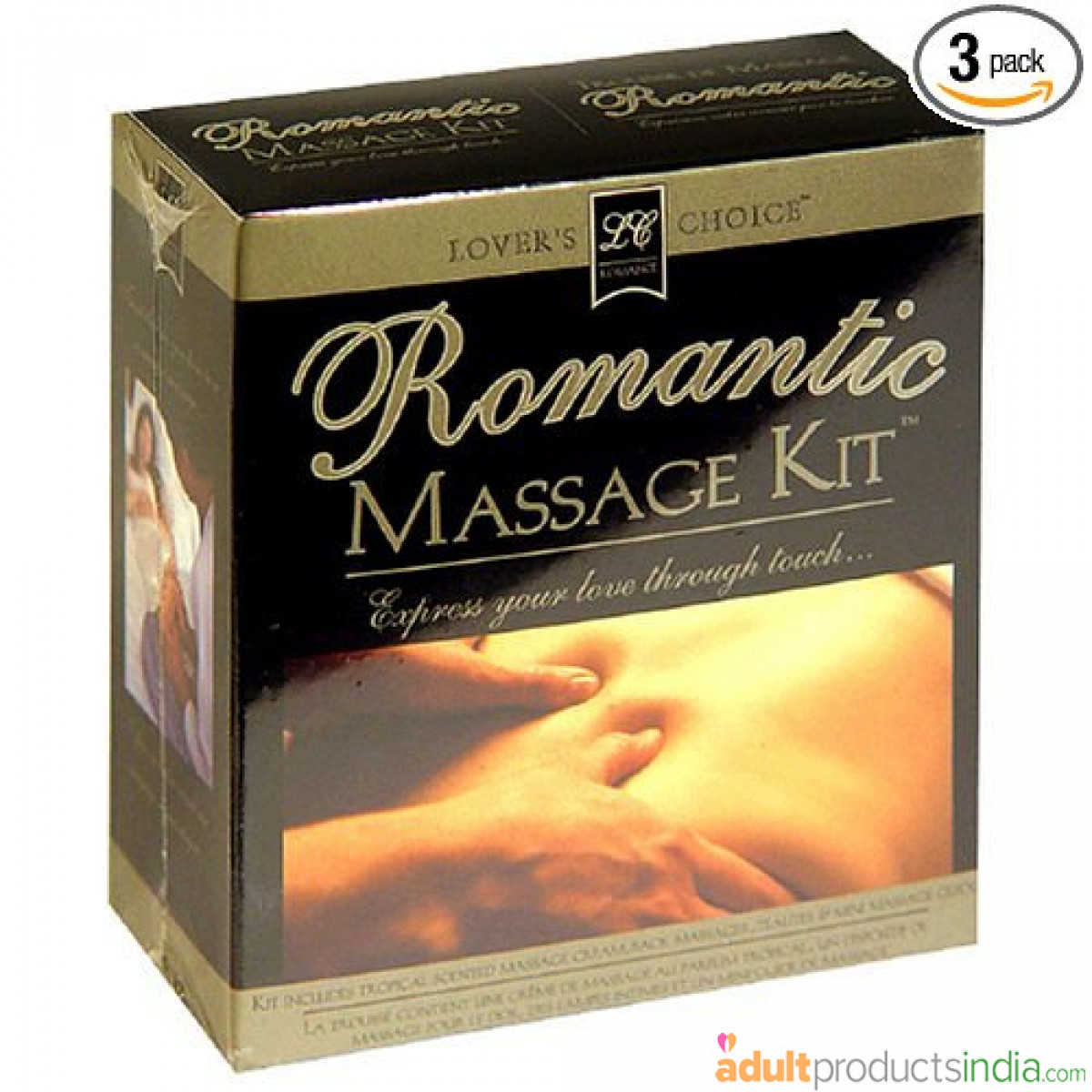 Lover's Choice Romantic Massage Kit