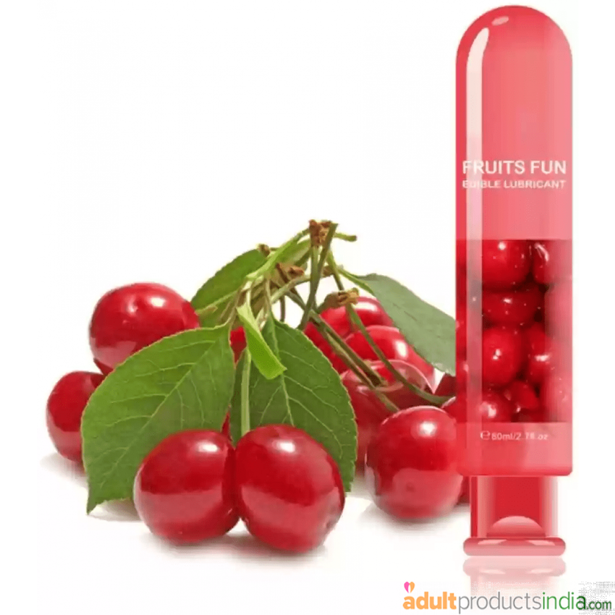 Edible Fruit Flavored Lube Water Based Long Lasting Sex Lube - Cherry