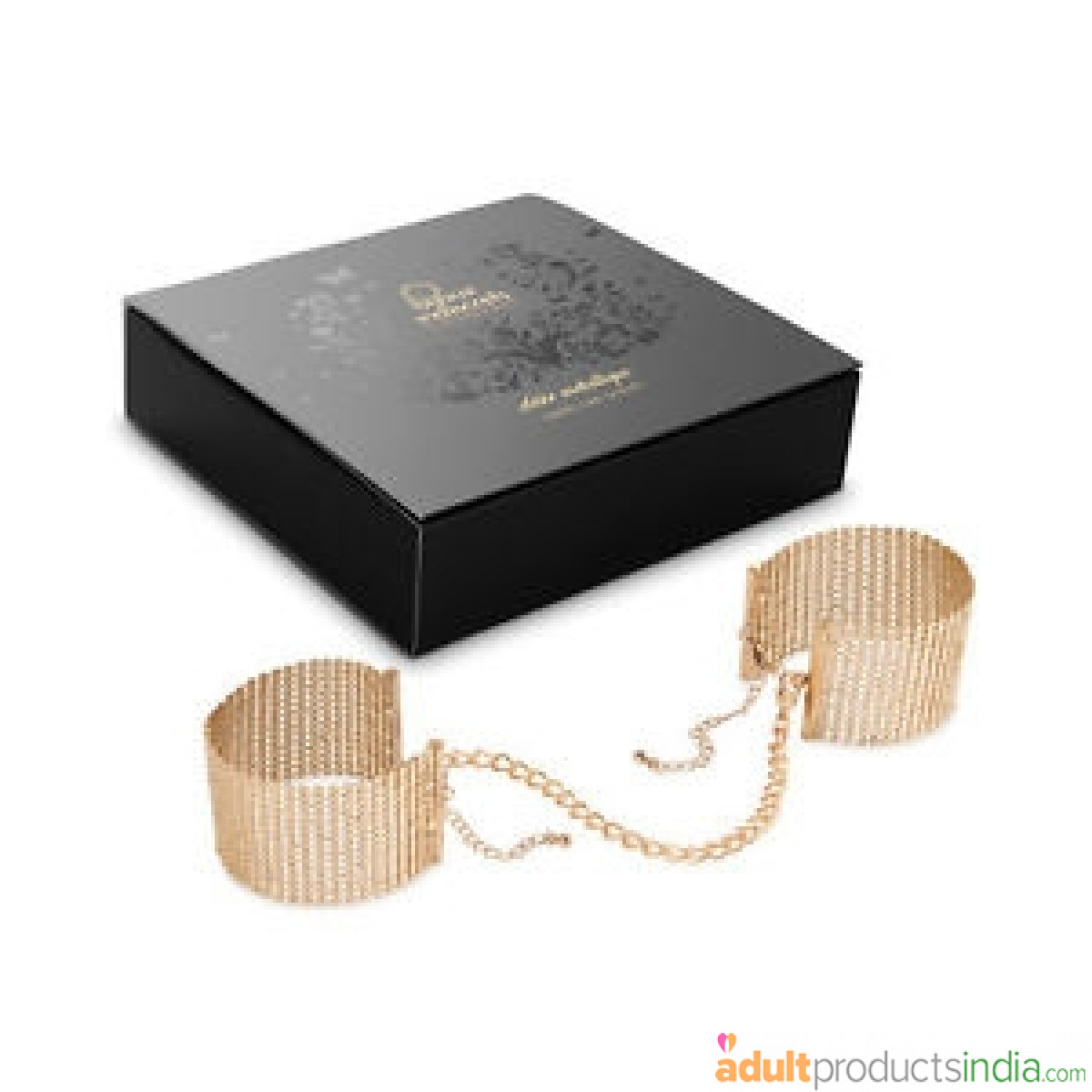 Bijoux Indiscrets Desir Metallique Handcuffs - Gold
