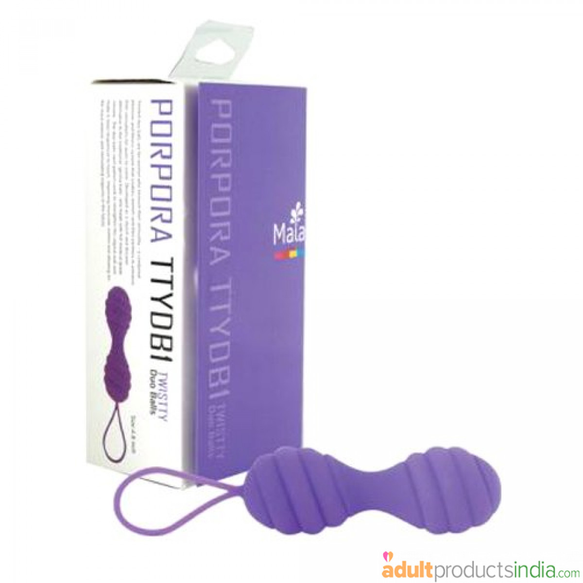 Maia - Twistty Silicone Duo Balls