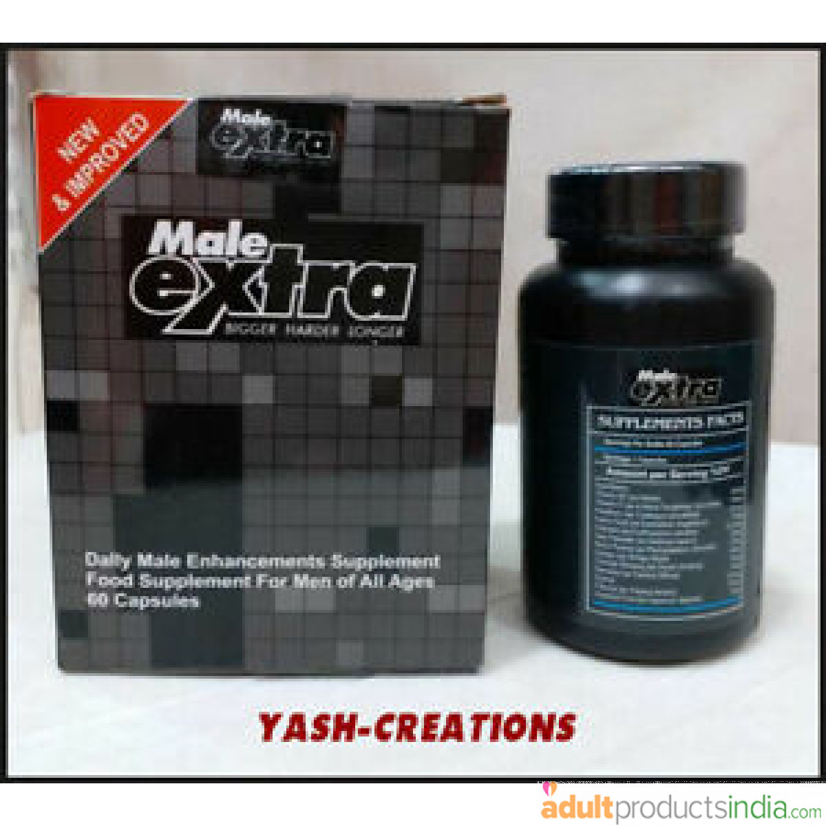 Male Extra Enhancement Capsules ( 60 Capsules )