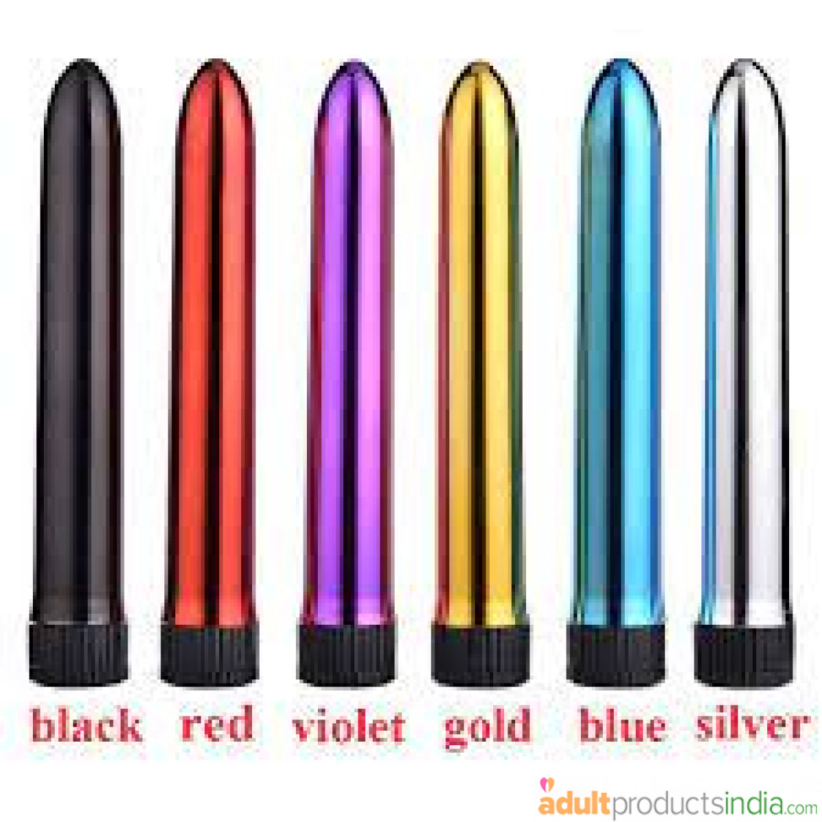 7 inch Multi Speed Bullet Vibrator - Multi Color 
