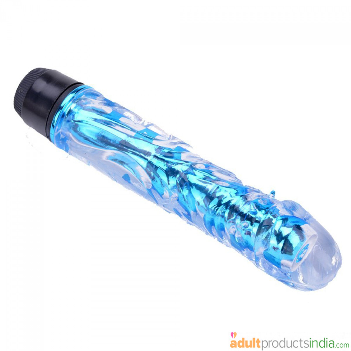 Multi Speed Soft Jelly Vibrator - Blue