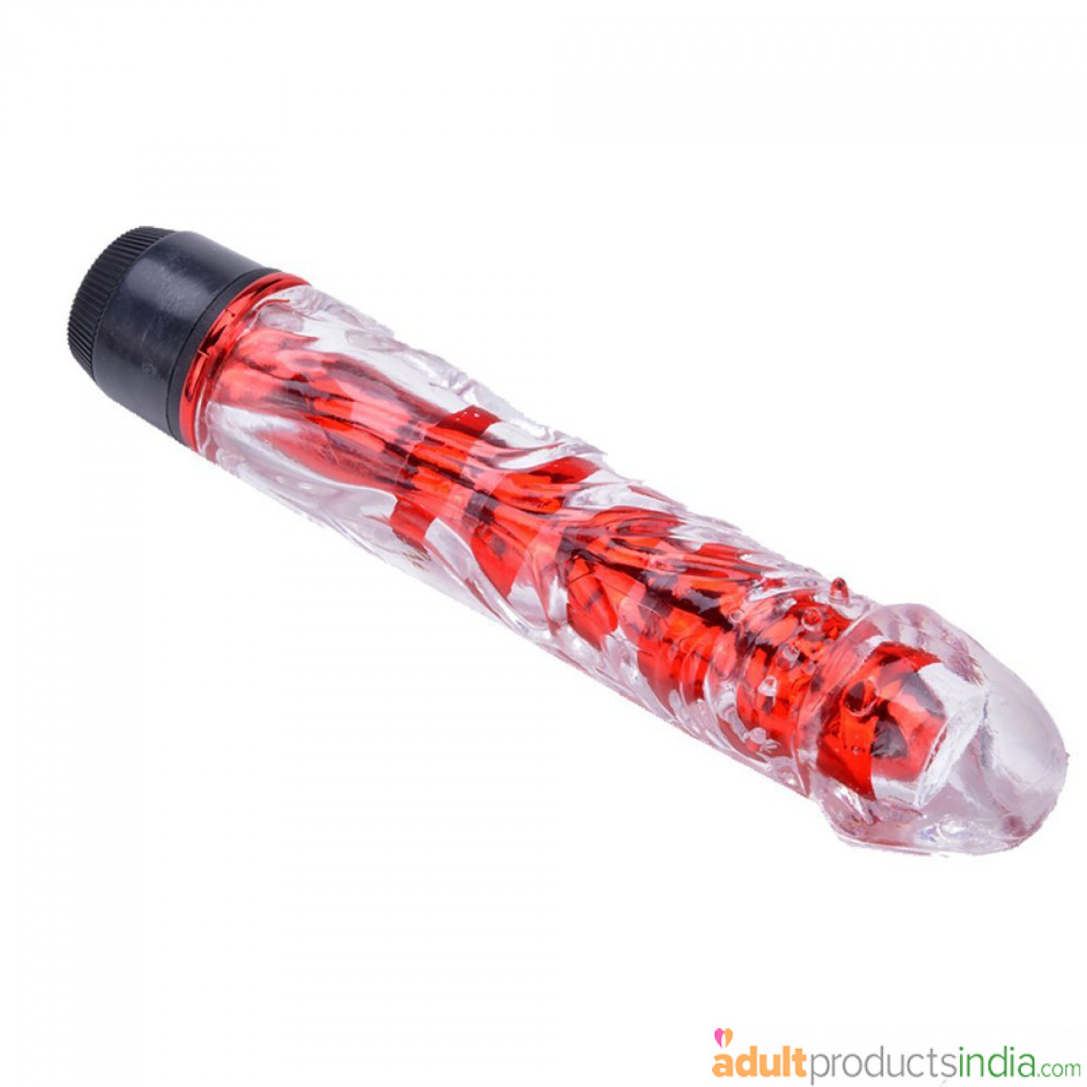Multi Speed Soft Jelly Vibrator - Red