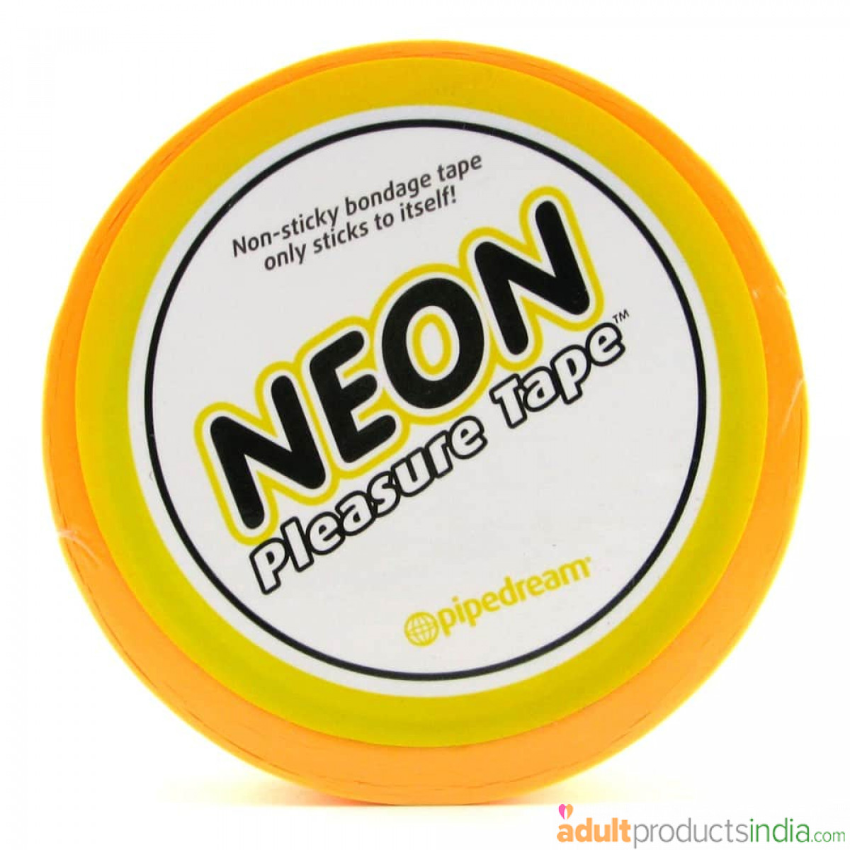 Neon Bondage Tape Yellow