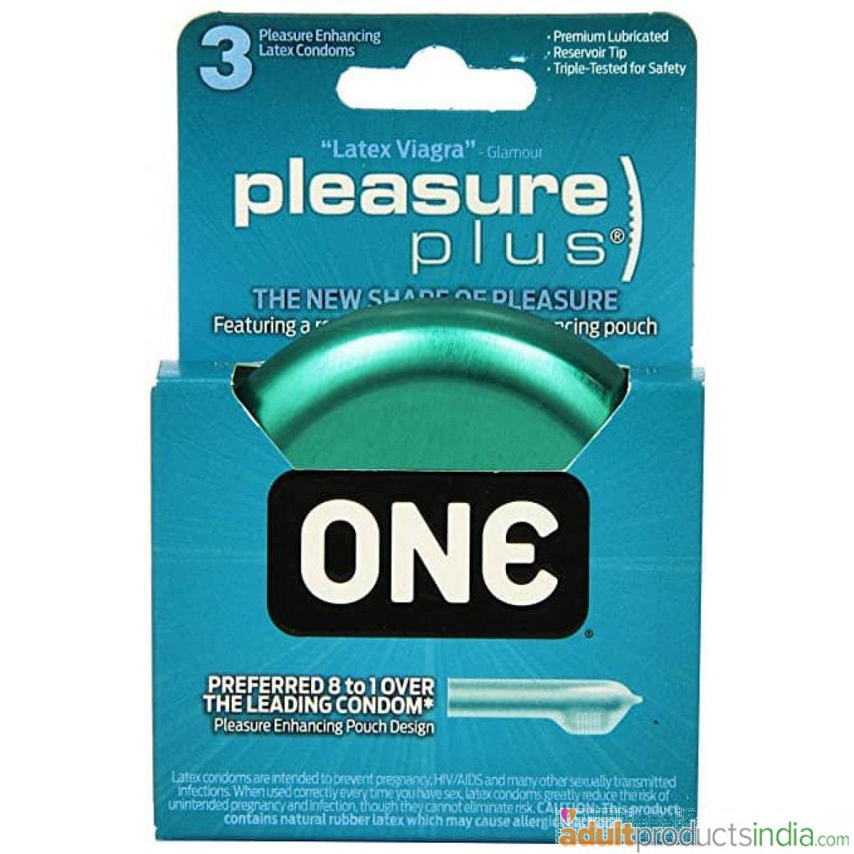 One Pleasure Plus Condoms