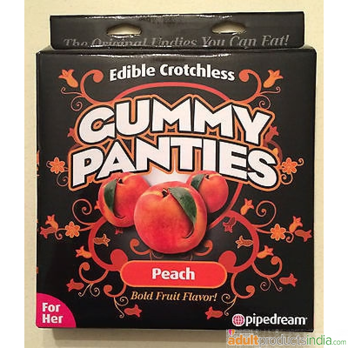 edible gummy peach for her