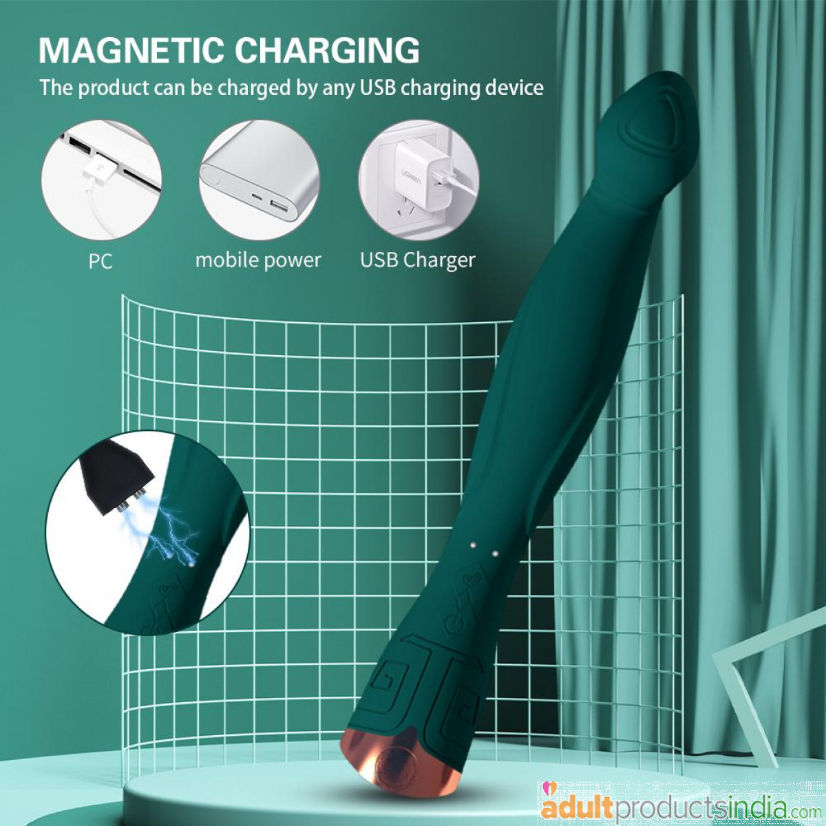 Soft Finger Vibrator G-spot Vaginal Stimulator Female Masturbation