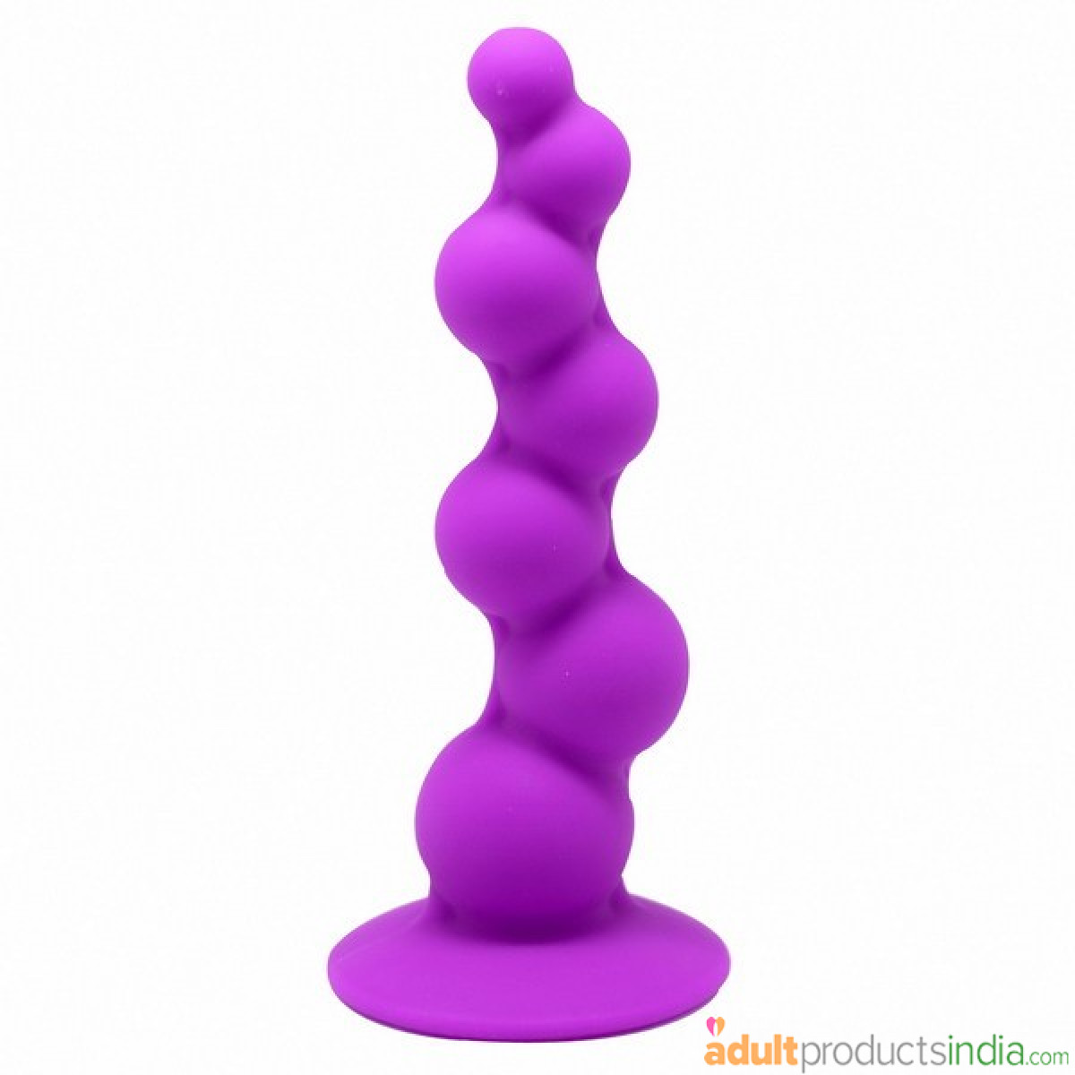 100% Silicone Anal Plug with Suction Cup