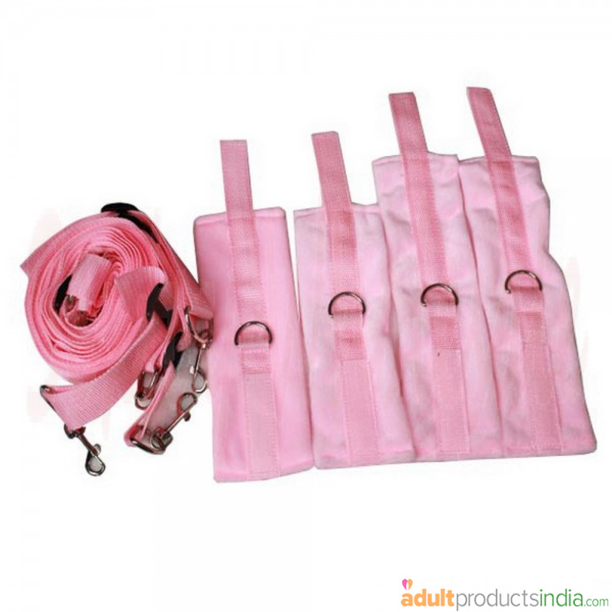 Hands and Feet Tied Bundles Bed-Pink
