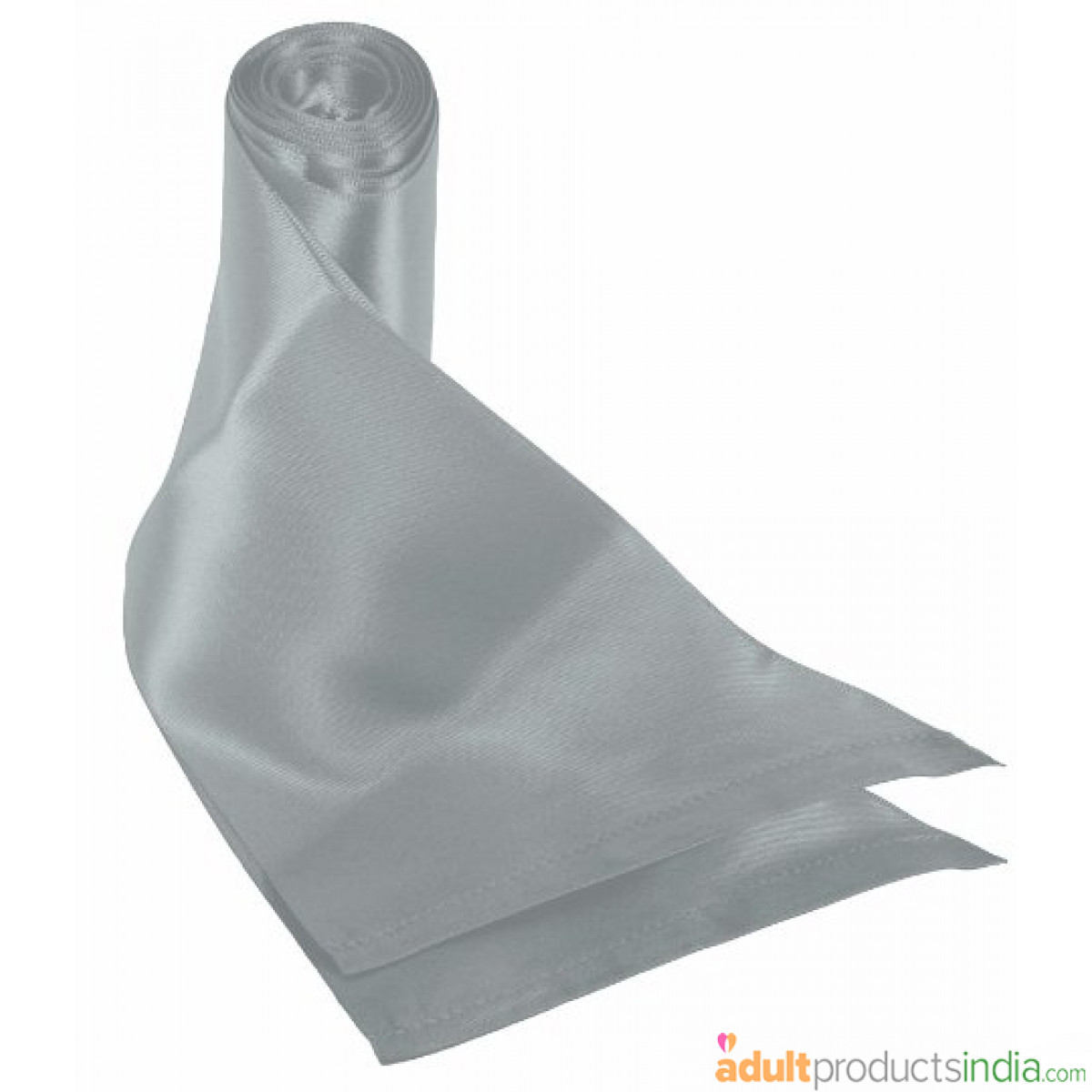 Sex And Mischief Silky Sash Restraints Grey