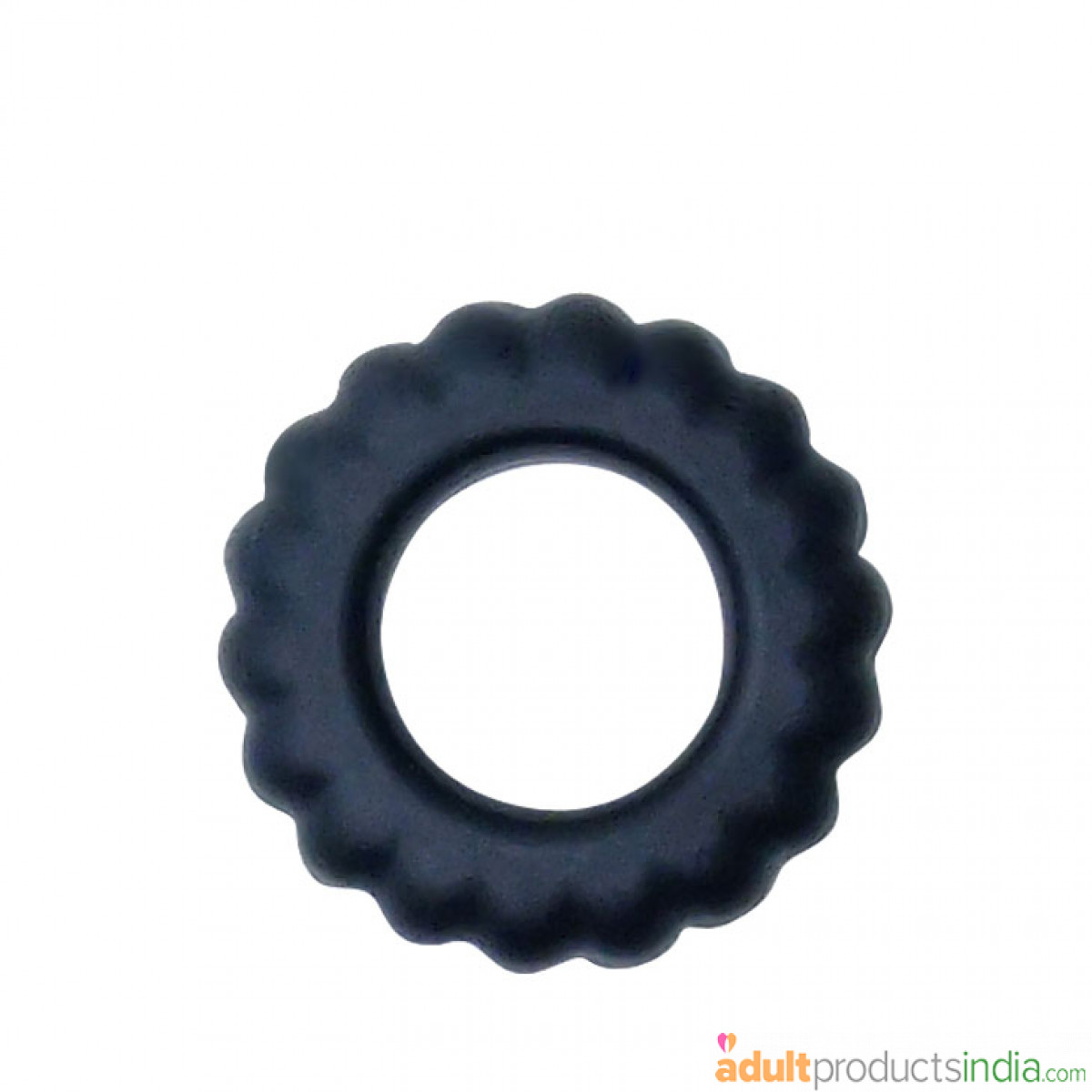 Silicone Thick Black Cock Ring