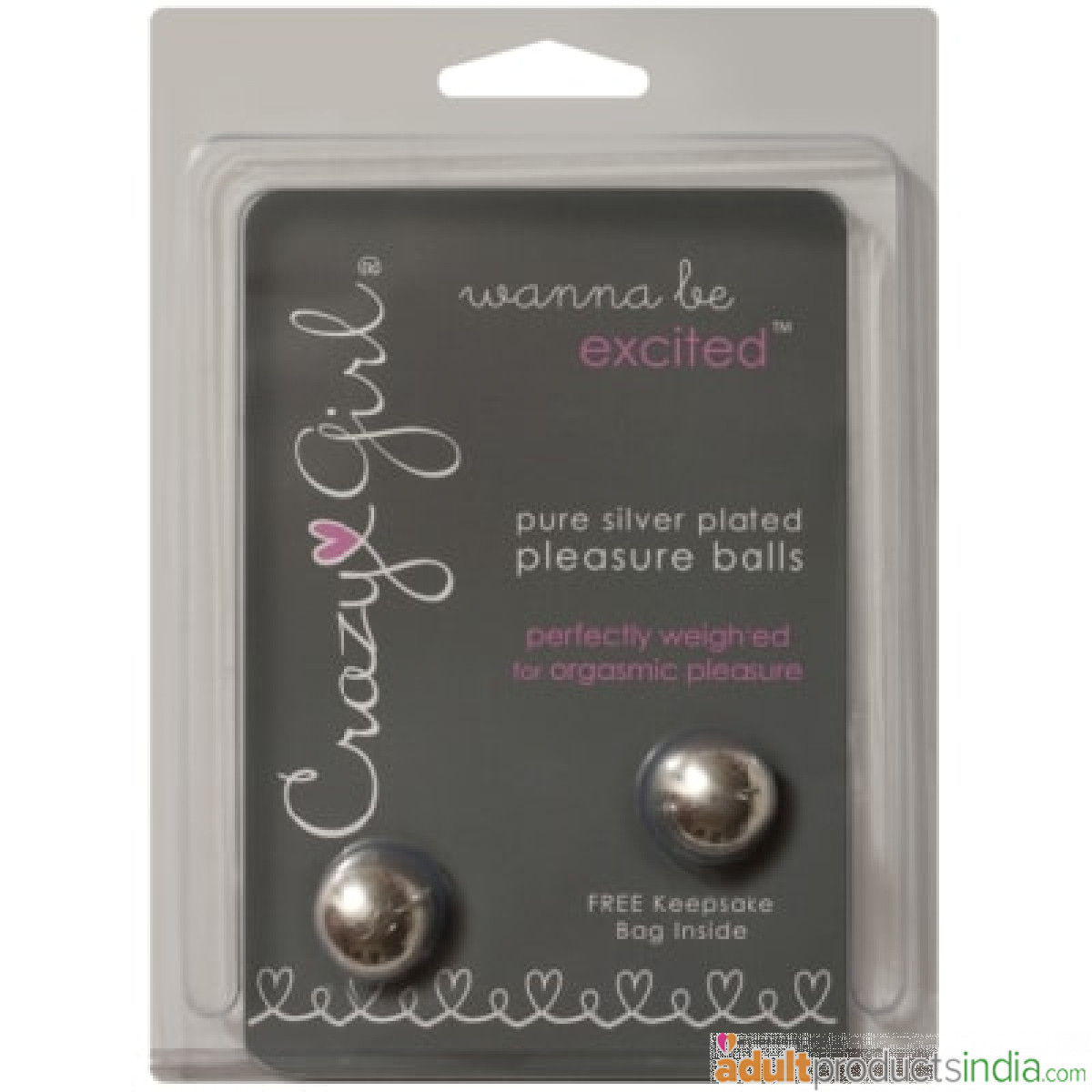Silver Pleasure Balls