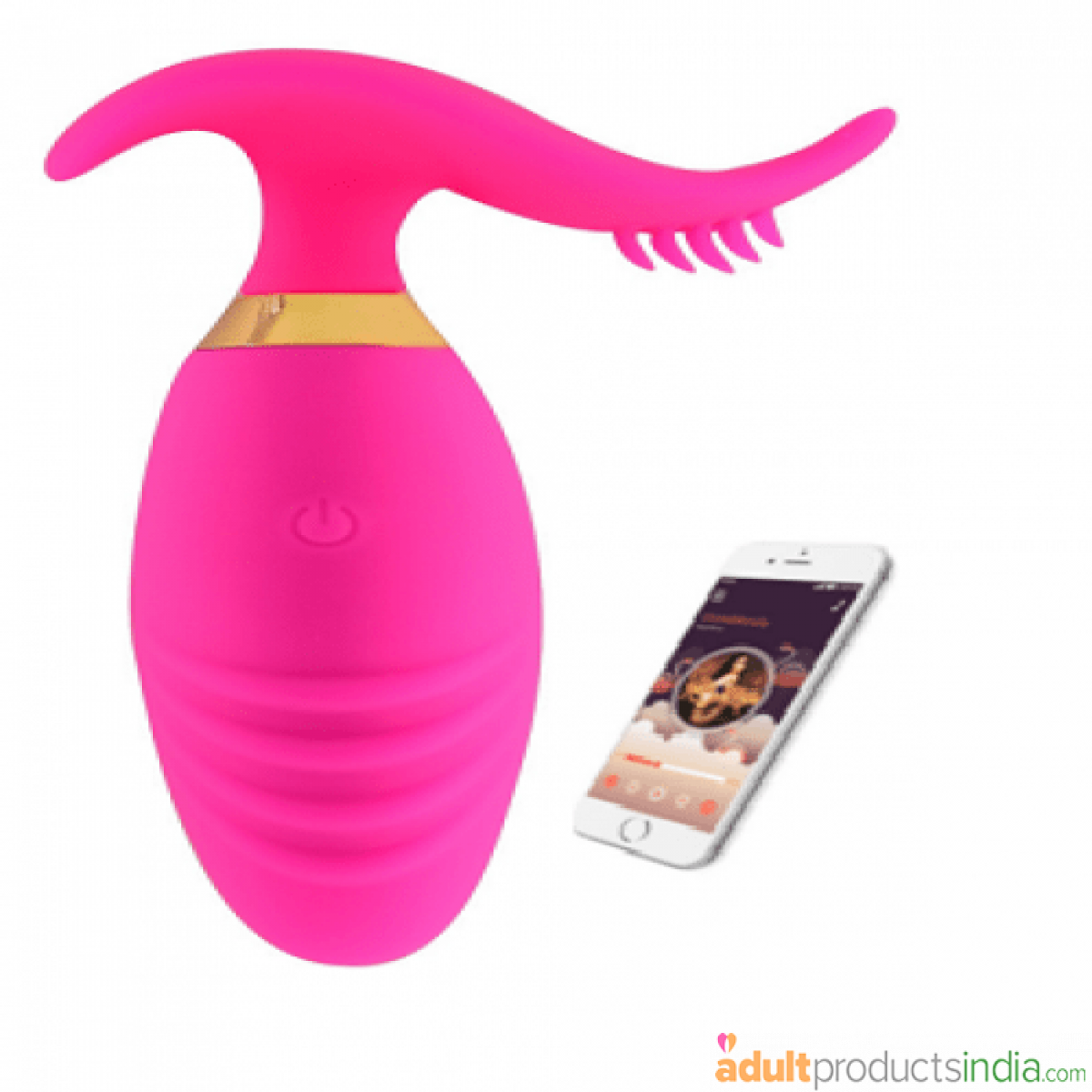 Sole Vibrating Anal Butt Plug with Mobile App Control