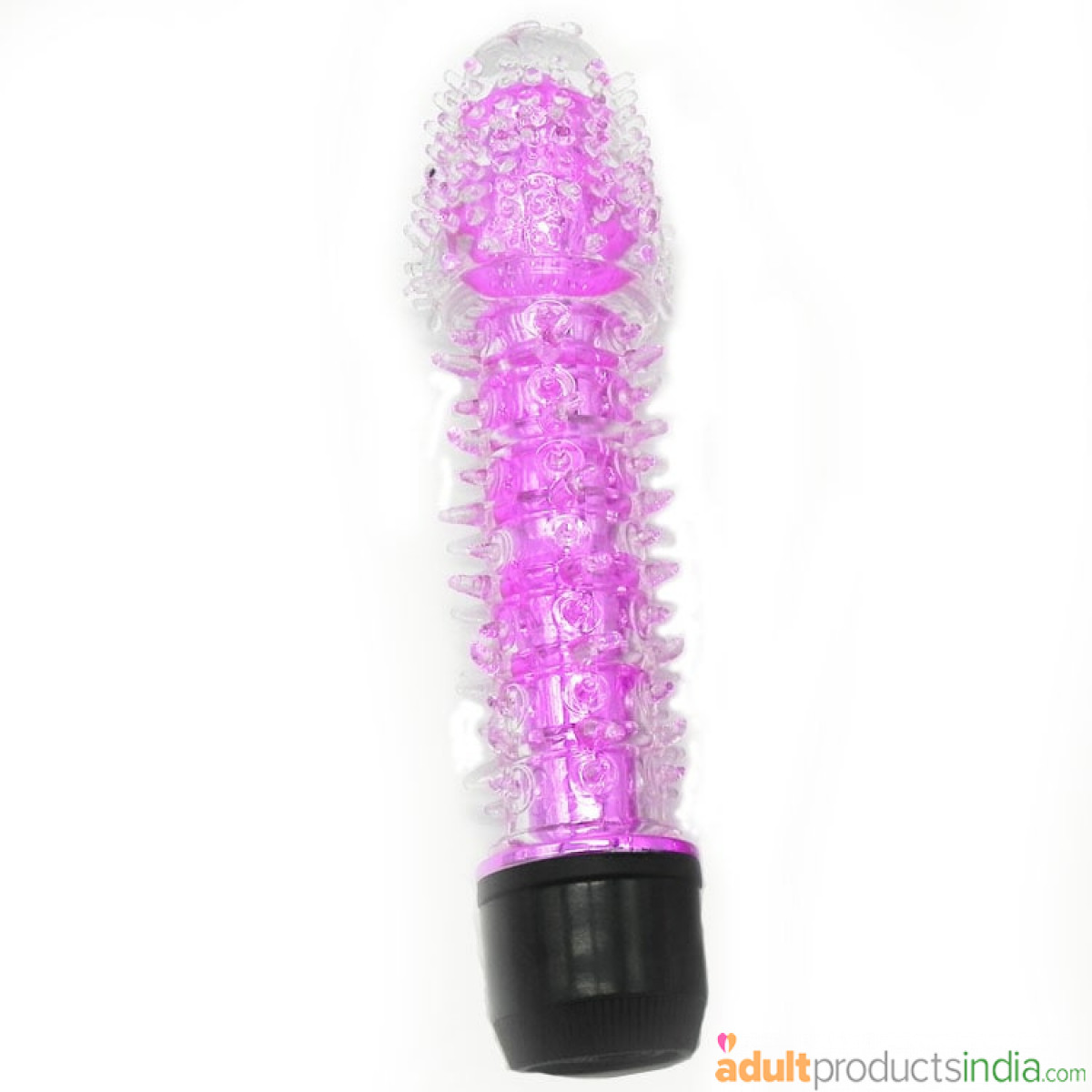 Crystal Vibrator With Darts - Pink