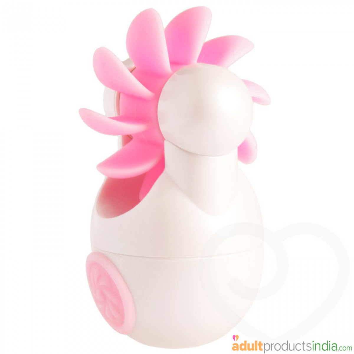 Sqweel Go Rechargeable Oral Sex Massager - White