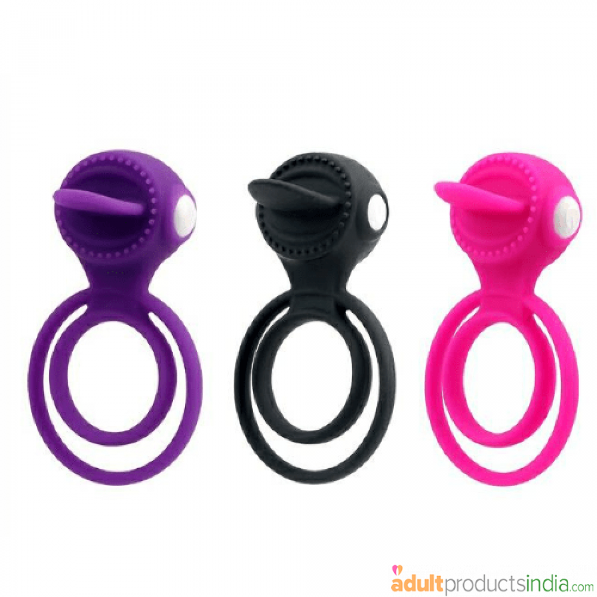Clitoral Stimulating Penis Ring - Multi color