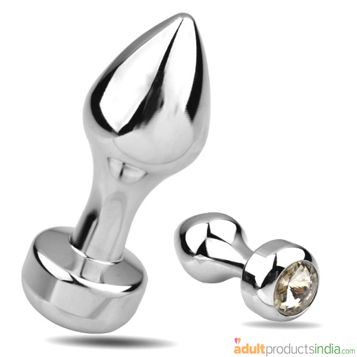 Mini Crystal Diamond Aluminum Alloy Anal Plug Adult Sex Toys