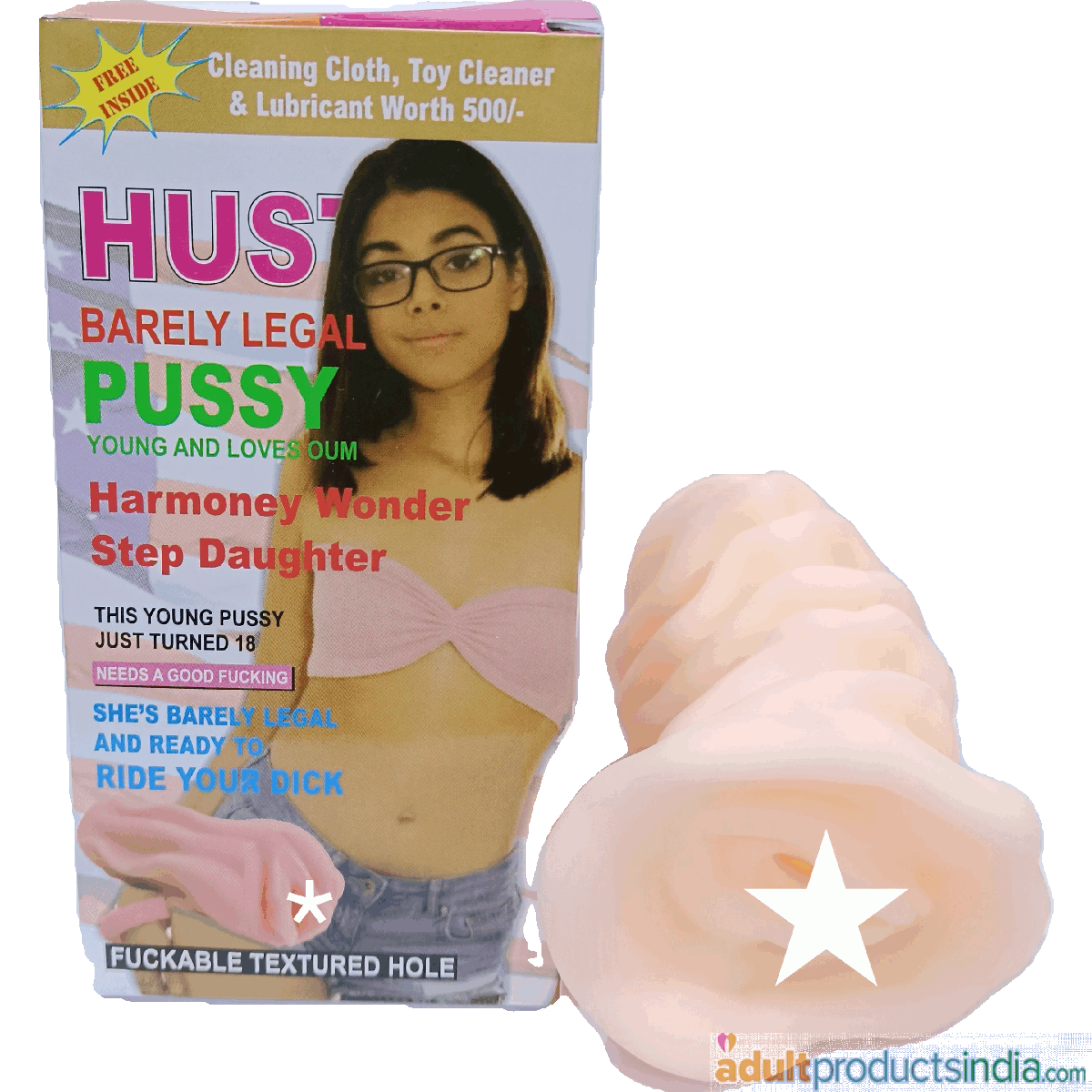 New Pocket Pussy Masturbator Harmoney Wonder Barely Legal - with Free Kit 