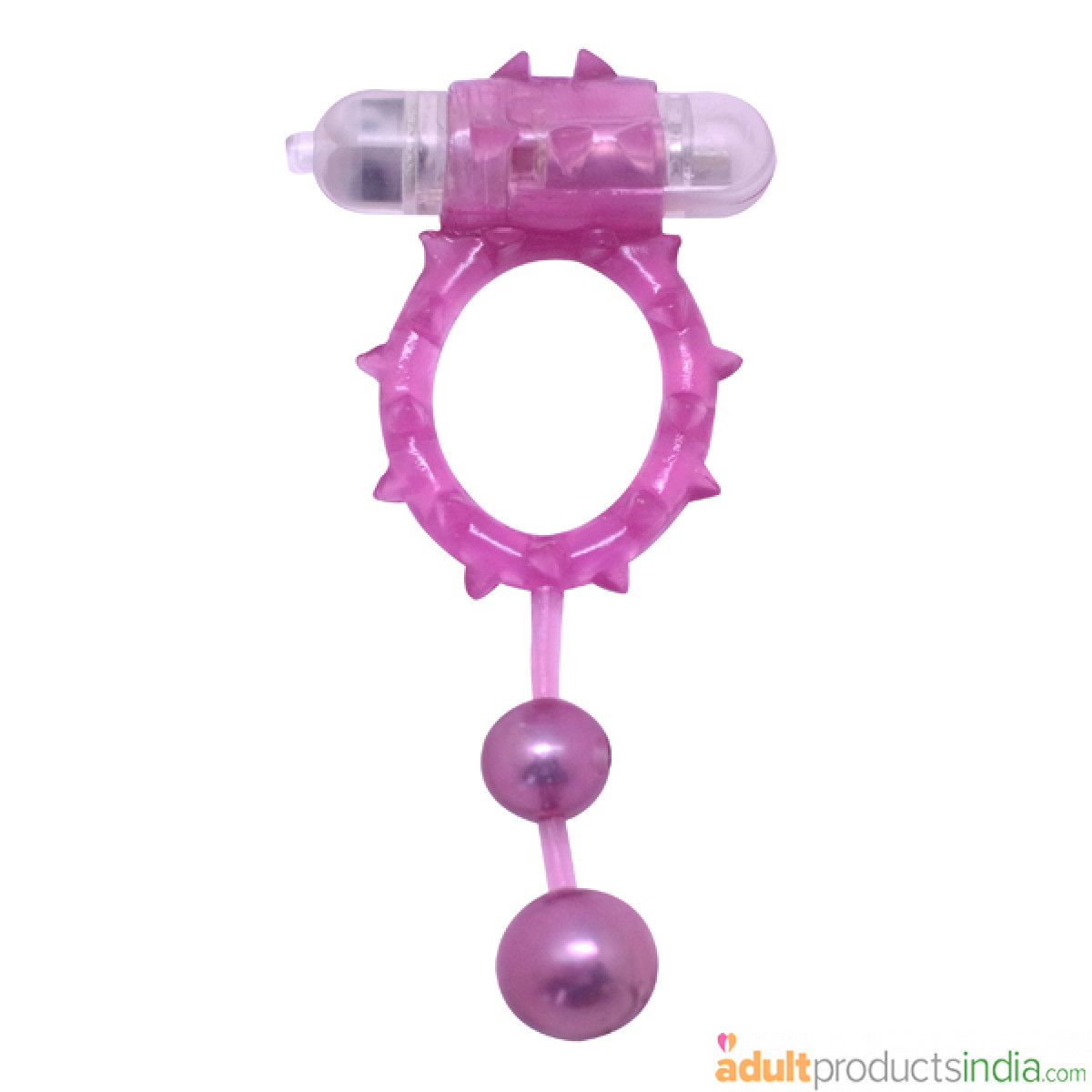 Double Steel Ball Vibrating Cock Ring
