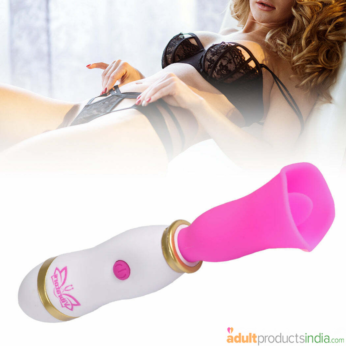 Pussy Licking Clitoris  Masturbation Tongue Stimulator 