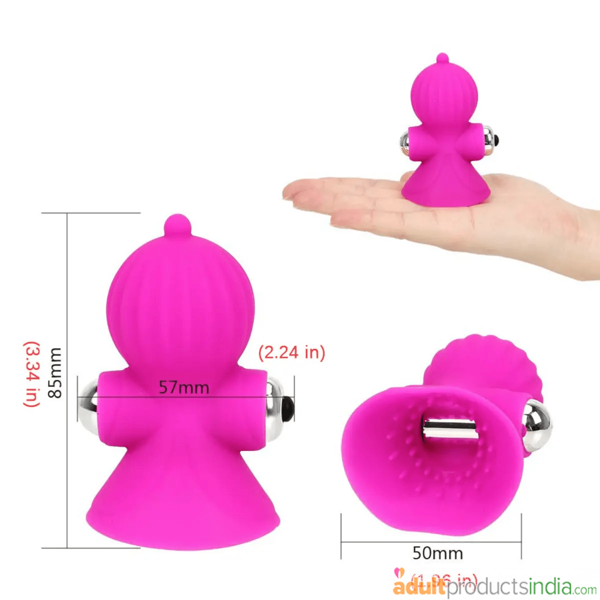 Vibrating Breast Nipple Sucker Vacuum Pump for Women