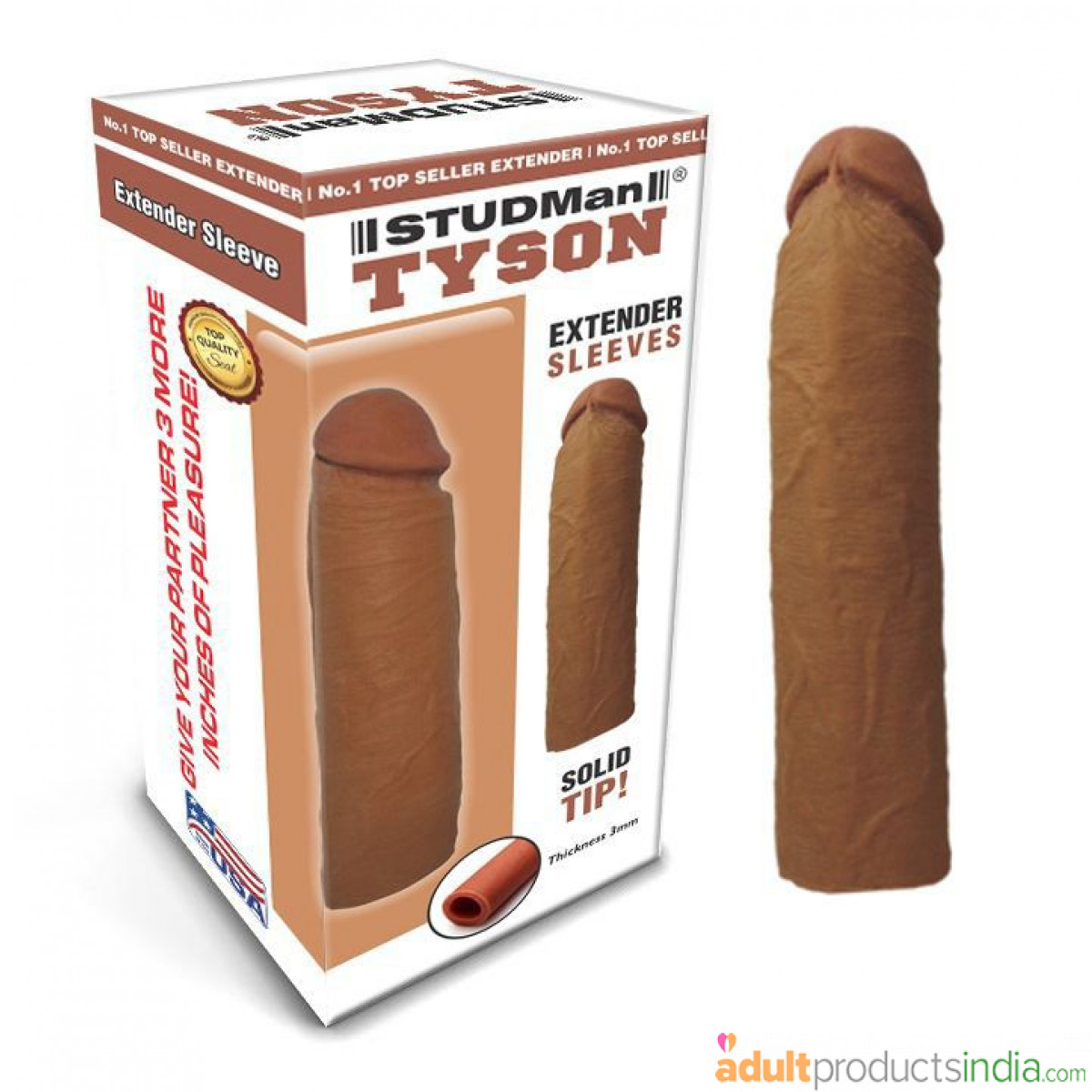 Studman Tyson Silicon Penis Extender Sleeve 