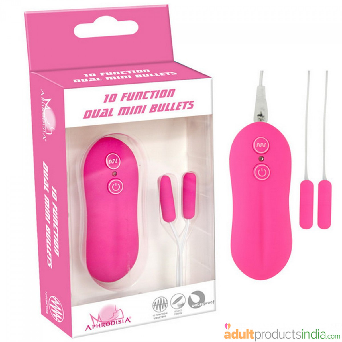 Waterproof Clitoris G-Spot Stimulator - Pink