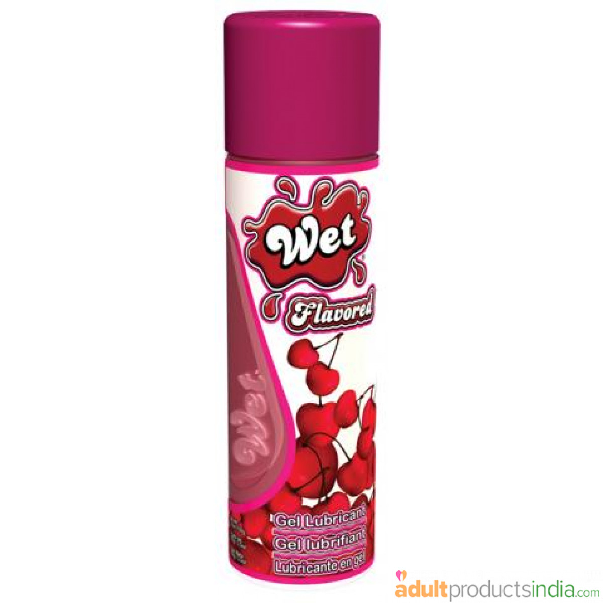 Wet Flavored Sweet Cherry Gel Lubricant