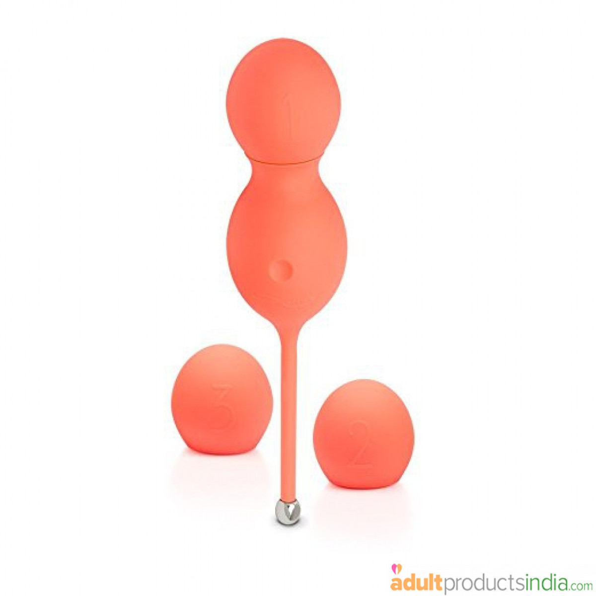 We-Vibe Bloom Vibrating Kegel Balls, Coral