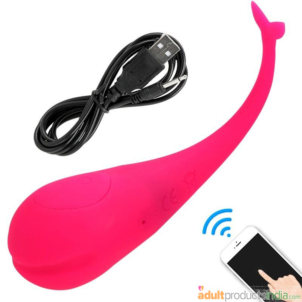 Big Whale Vibrator With Mobile App Control | Adult Products India