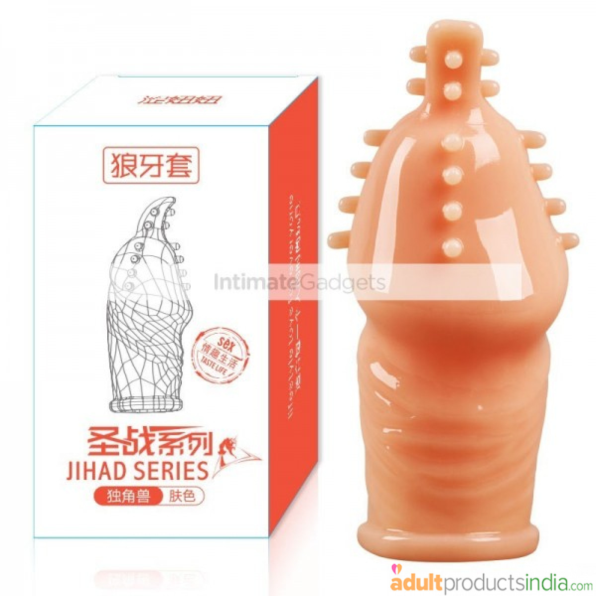 Penis Sleeve XL Flesh Color (19 cm)