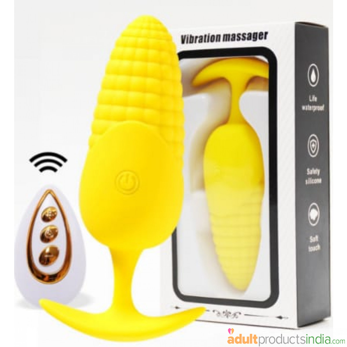 Bulb Probe Vibrating Anal Plug