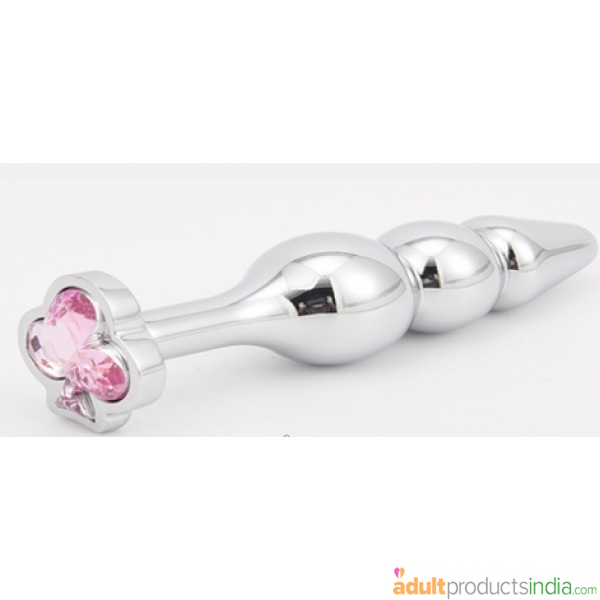 3 Big Balls Crystal Butt Plug 