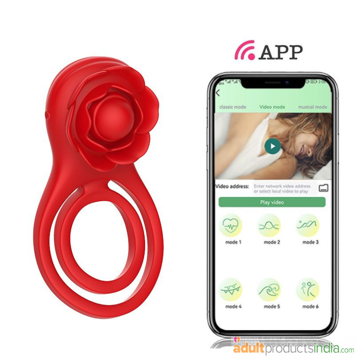 Screaming O - Wearable Rabbit Cock Ring