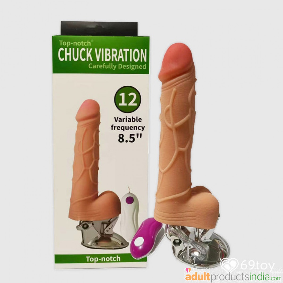 Spider Dildo with Remote Vibrator
