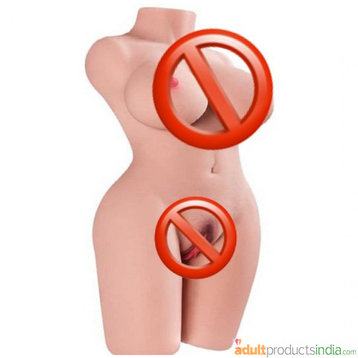 Half Body Soft Silicone Masturbator