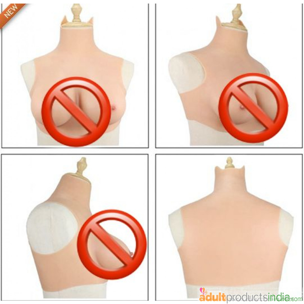Crossdresser Silicone Breast Fake Boobs Enhancer for Shemale Transgender