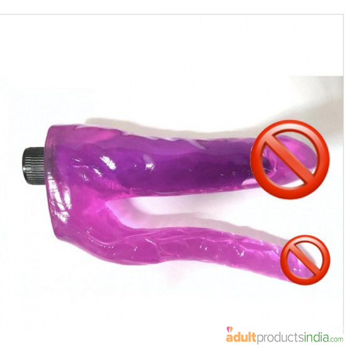 Jelly Multi Speed Vibrating Double Dildo