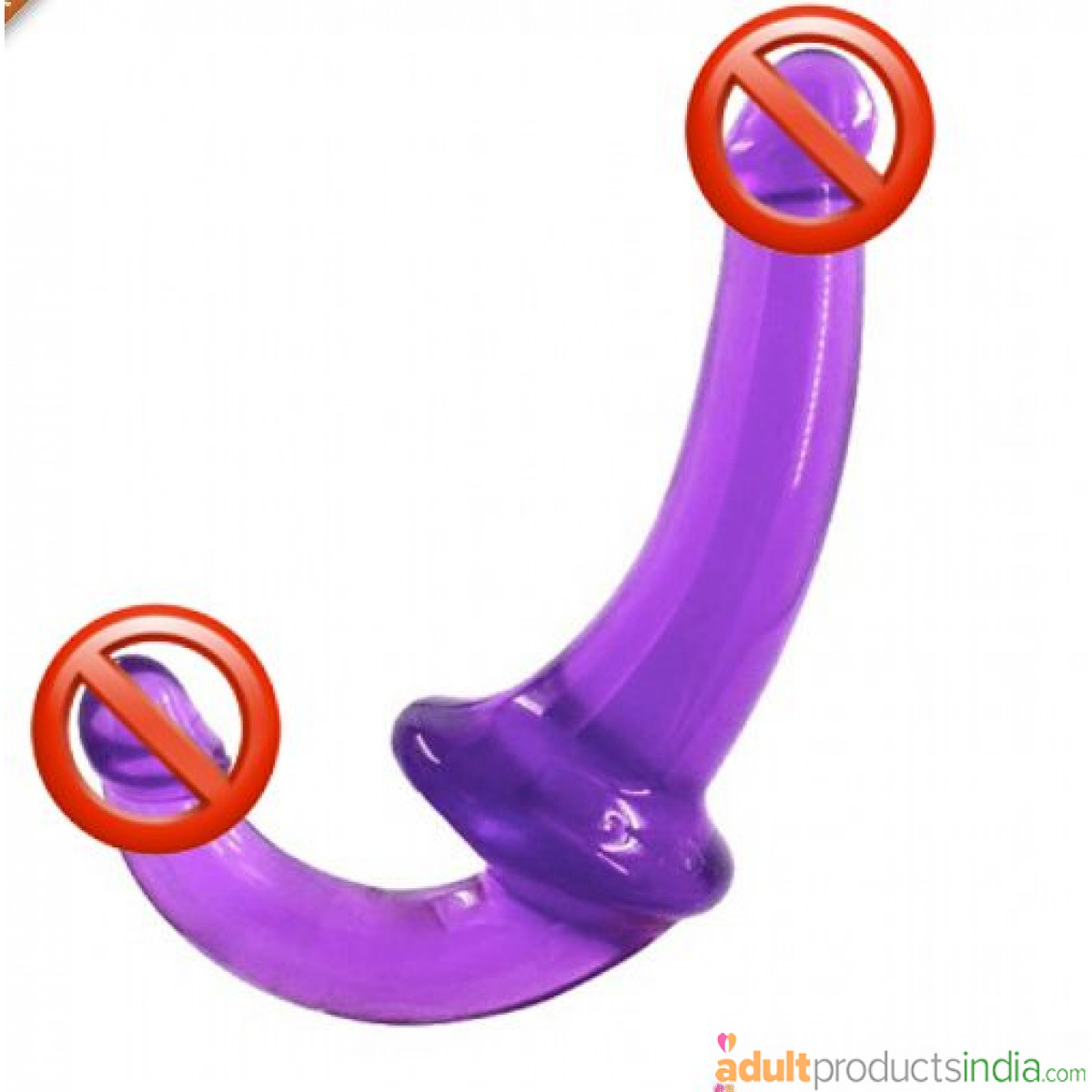 Crystal Double Ended Strapless Dildo