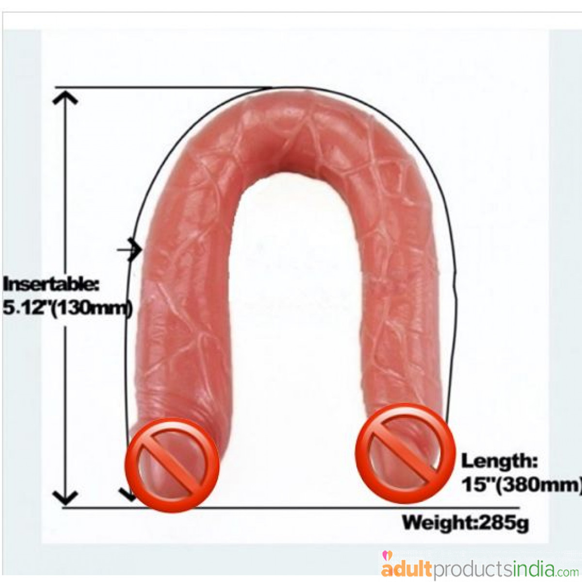 Double Dong 12inch Long Dildo (1 pc)