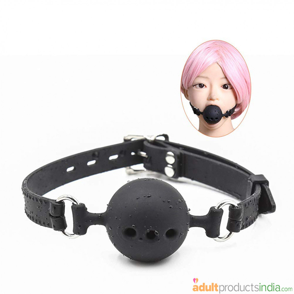 Wiffle Mouth Ball Breathable Gag 