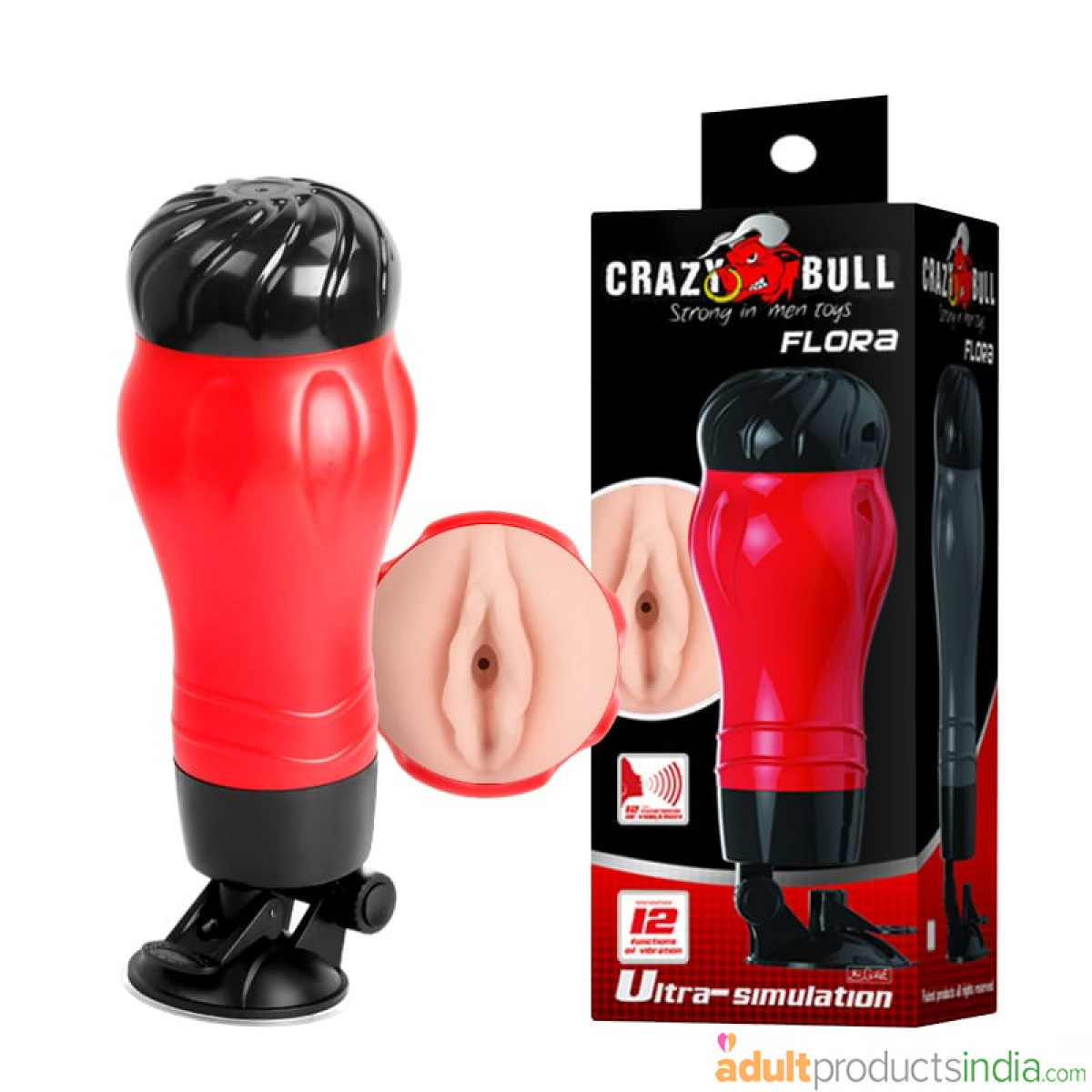 Spider Hands Free Masturbator - Black