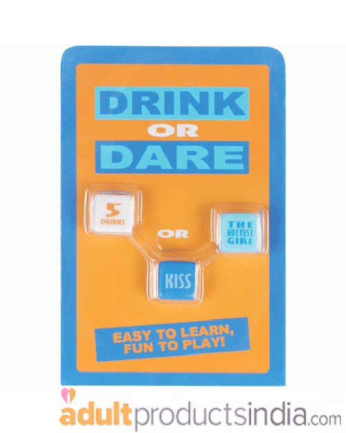 Drink Or Dare Dice Game Adult Products India