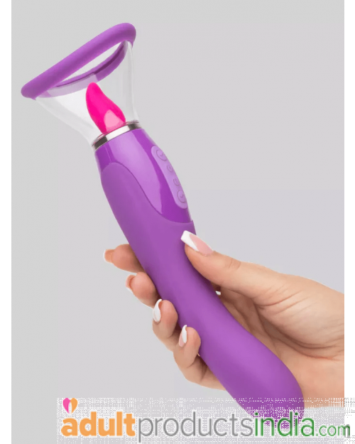 fantasy for her vibrating pussy pump and tongue vibrator kit 10 Inch Super Soft Silicone Knot Horse Dildo – ＳＴＳ main image 1