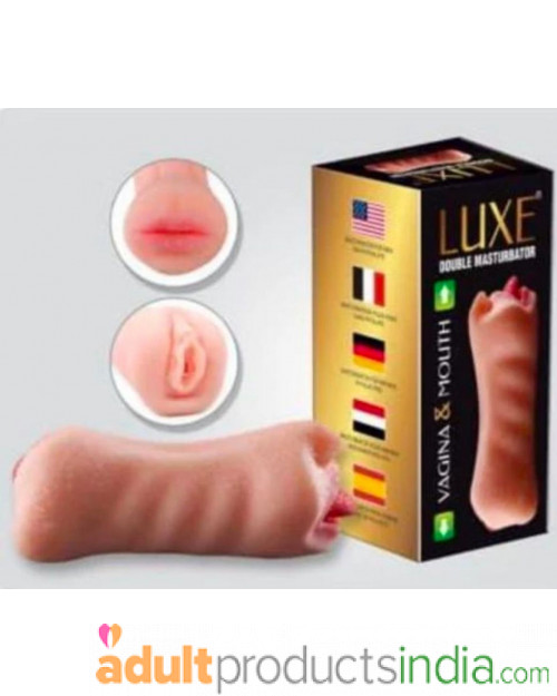 Double Sided Luxe Soft Pussy & Mouth | Adult Products India
