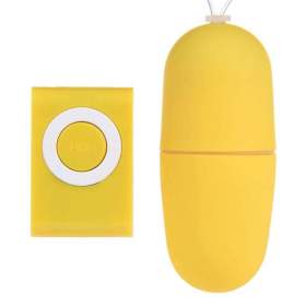 Remote Control Vibrating Egg - Yellow