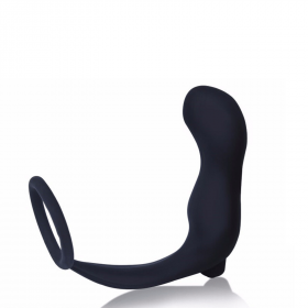 Mens Vibrating Prostate Massager Cock Ring Sex Toy
