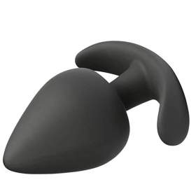 Silicone Plug with Anchor Base- Black 