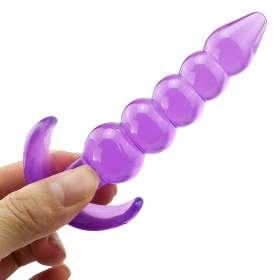 Silicone Unisex Anal Beads Butt Plug 